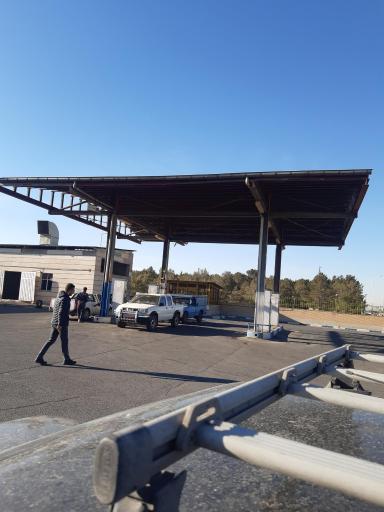 عکس جایگاه گاز CNG