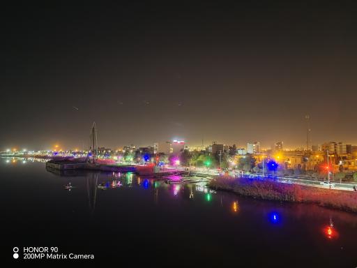 عکس ساحل رودخانه کارون خرمشهر