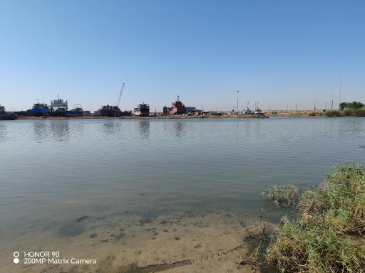 عکس ساحل رودخانه کارون خرمشهر