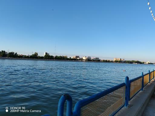 عکس ساحل رودخانه کارون خرمشهر