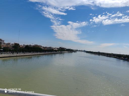 عکس ساحل رودخانه کارون خرمشهر