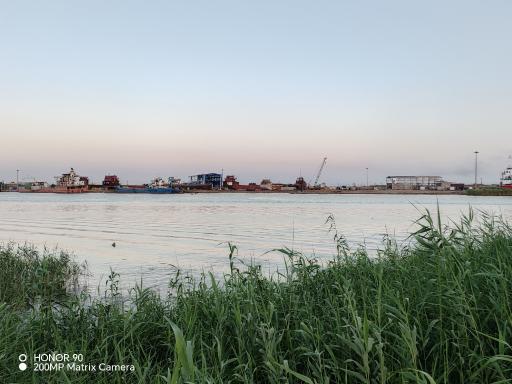 عکس ساحل رودخانه کارون خرمشهر