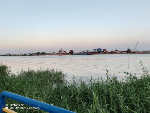 عکس ساحل رودخانه کارون خرمشهر