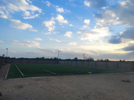 عکس زمین چمن مصنوعی