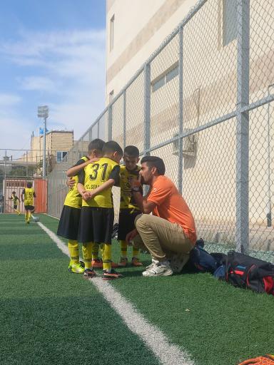 عکس زمین چمن اختصاصی آکادمی سپاهان