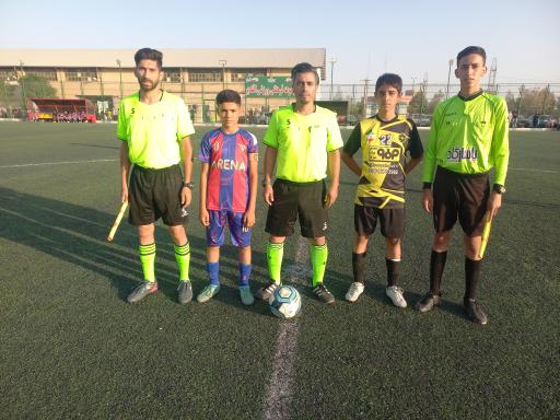 عکس زمین چمن اختصاصی آکادمی سپاهان