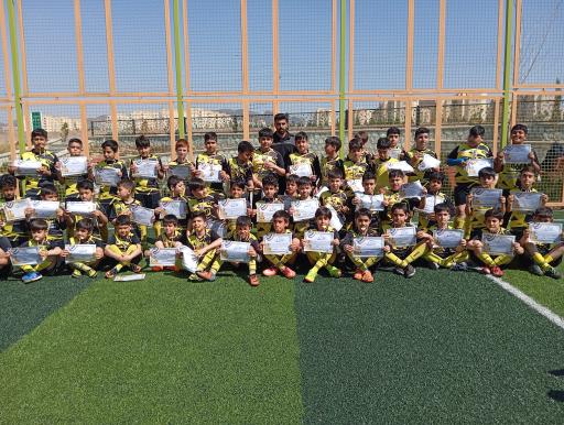 عکس زمین چمن اختصاصی آکادمی سپاهان