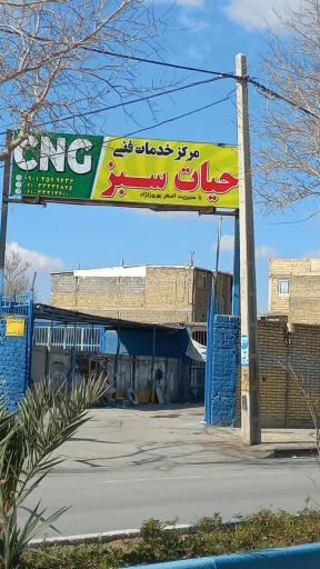 خدمات خودروهای گازسوز حیات سبز