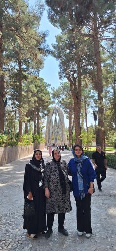 عکس آرامگاه حکیم عمر خیام نیشابوری