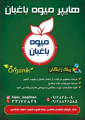 عکس میوه فروشی باغبان