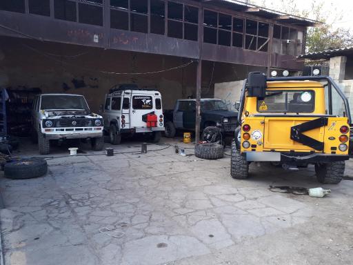 عکس مجتمع تعمیرگاهی ایران بنز 