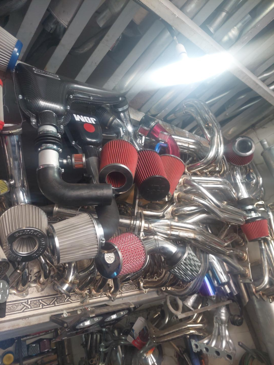 عکس اگزوز سازی استاد اکبر