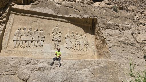 عکس کتیبه شکل شاه