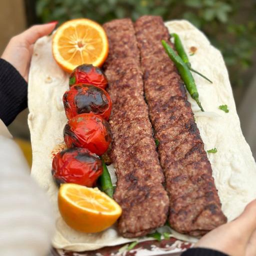 عکس کباب بناب ساطوری  سلیم خان آذربایجان 