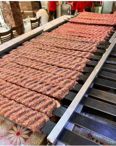 عکس کباب بناب ساطوری  سلیم خان آذربایجان 