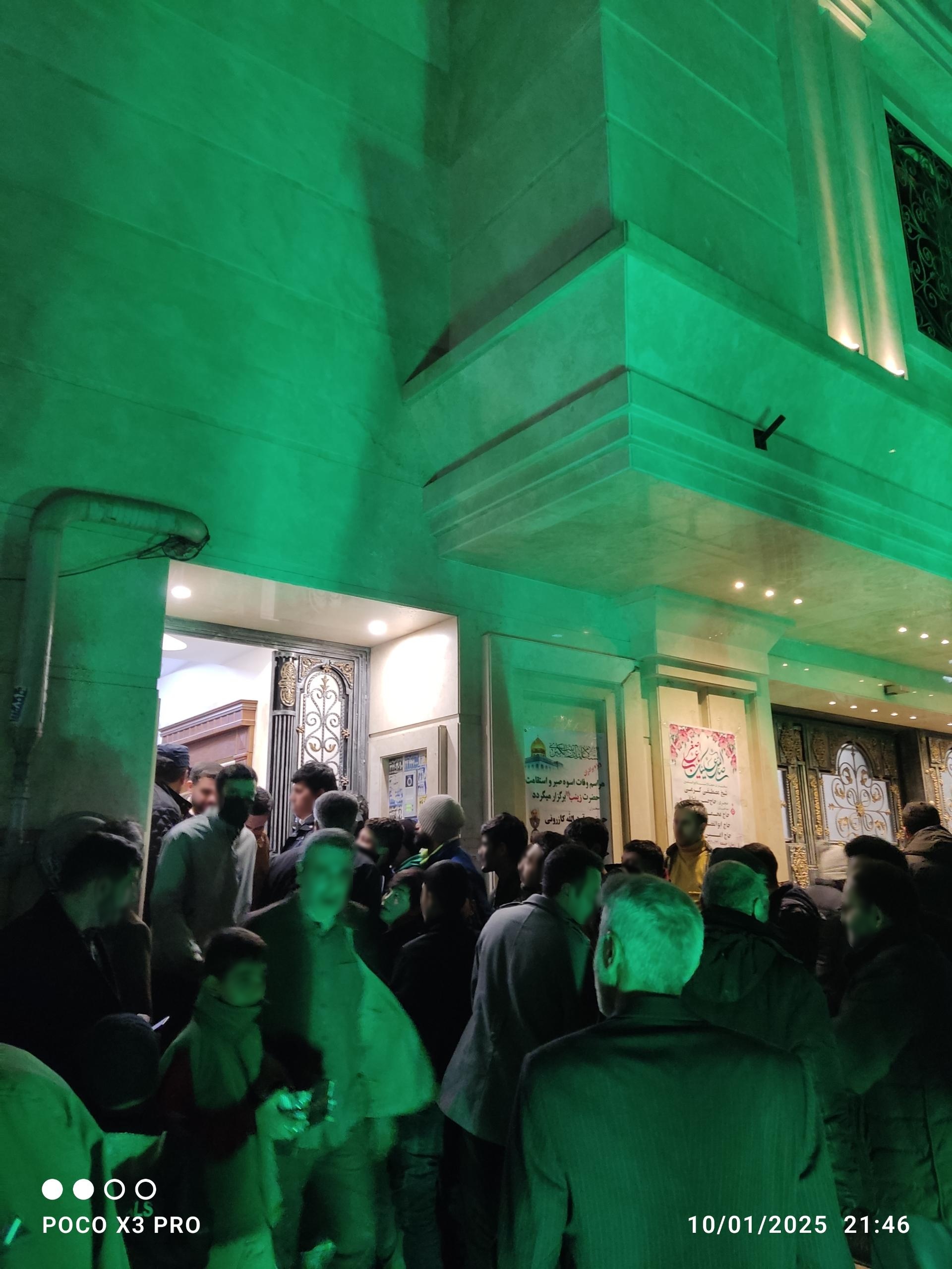 عکس حسینیه بیت الرباب گوهردشت 