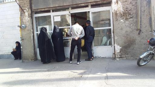 عکس نانوائی بربری تنوری