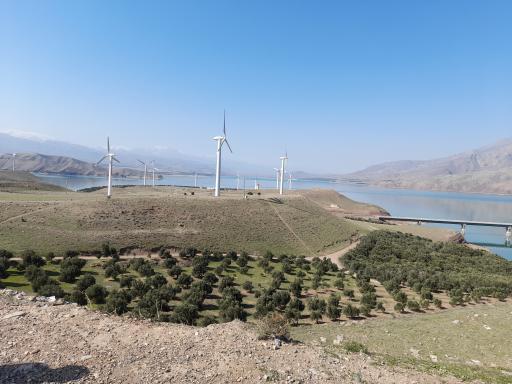 عکس پارک سد منجیل