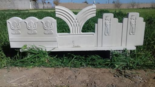 عکس موزاییک سازی حاج حسین زحمتکش