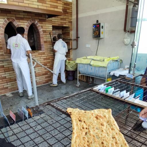 عکس نانوایی سنگکی