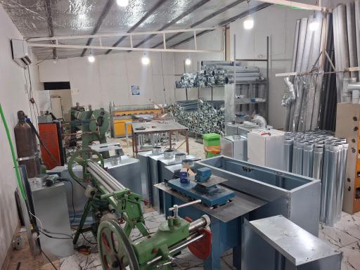 عکس تولیدی انواع دودکش کاور آبگرمکن و وسایل گازی 