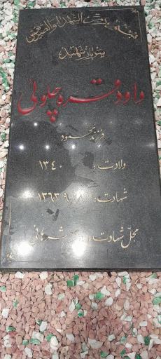 عکس مزار شهید داود قره چلوئی