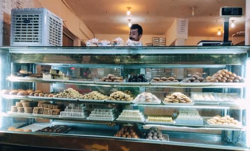 عکس شیرینی سرا قند عسل 