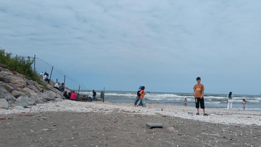 عکس ساحل دریا کاسپین