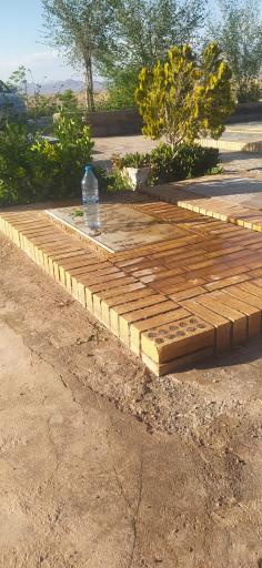 عکس قبرستان روستای لنگر