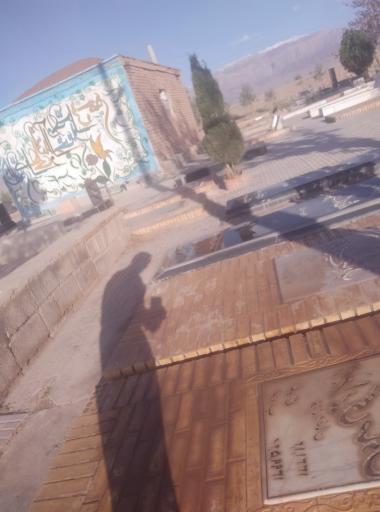 عکس قبرستان روستای لنگر