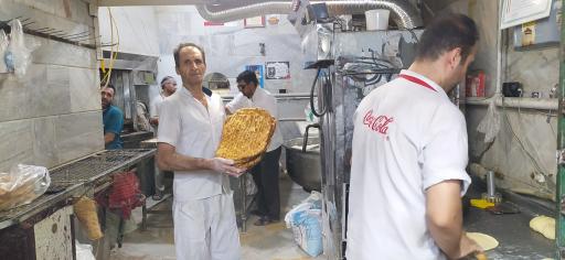 عکس نانوایی بربری