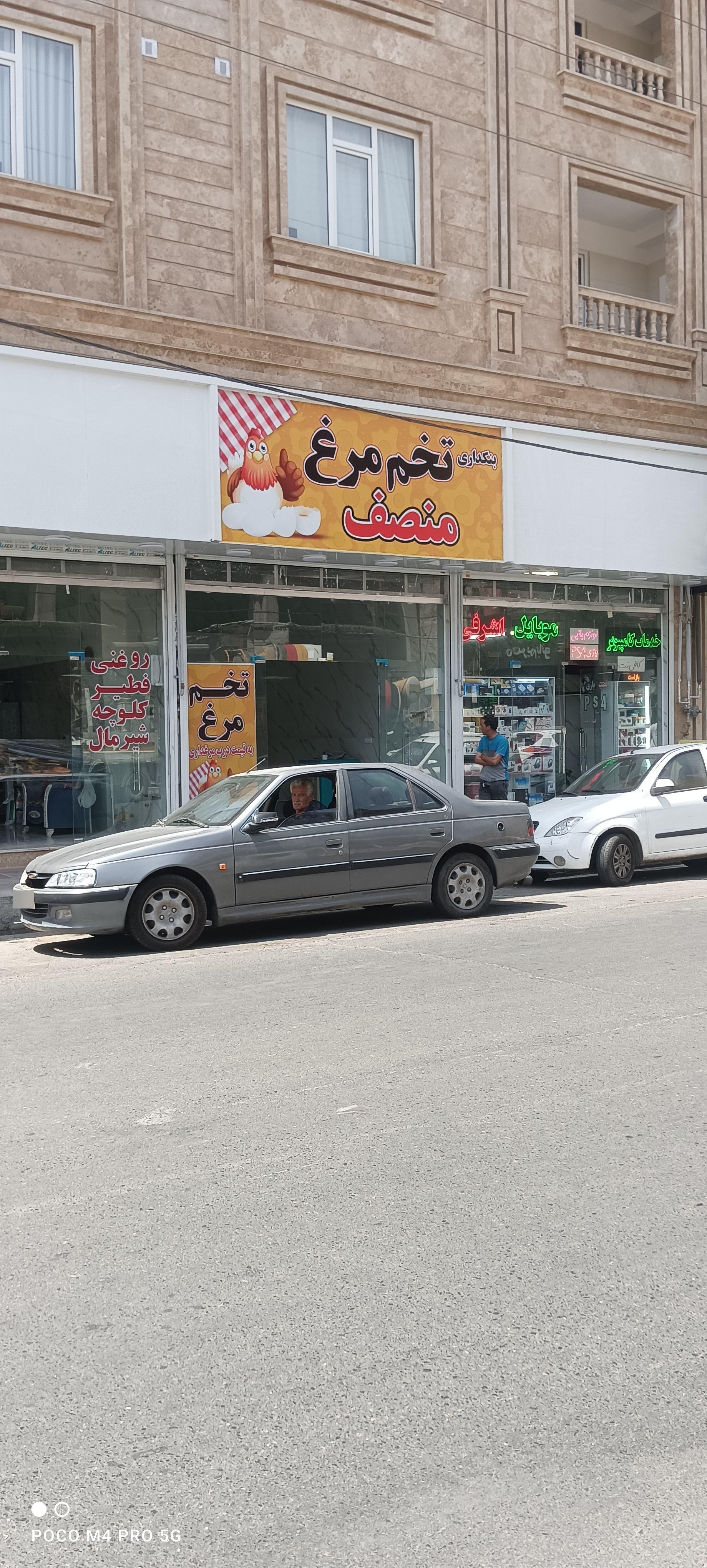 عکس بنکداری تخم مرغ منصف