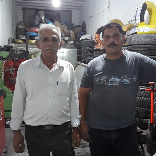 عکس آپاراتی و فروش لاستیک احسان