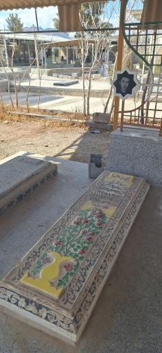 عکس مزار مطهر شهید اکبر حاج هاشمی