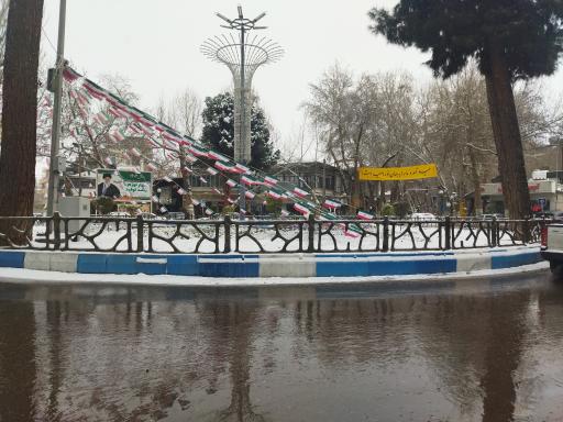 عکس میدان بلوار صاحب الزمان