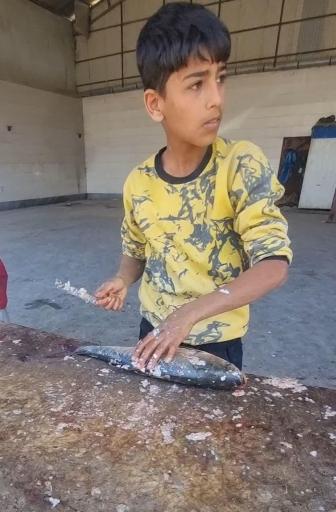 عکس بازار ماهی فروشان اهواز