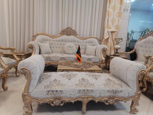 عکس مبلمان چوب و هنر