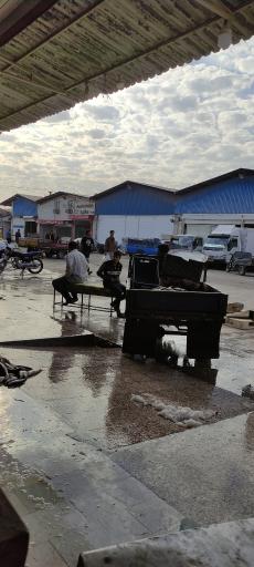 عکس بازار ماهی فروشان اهواز