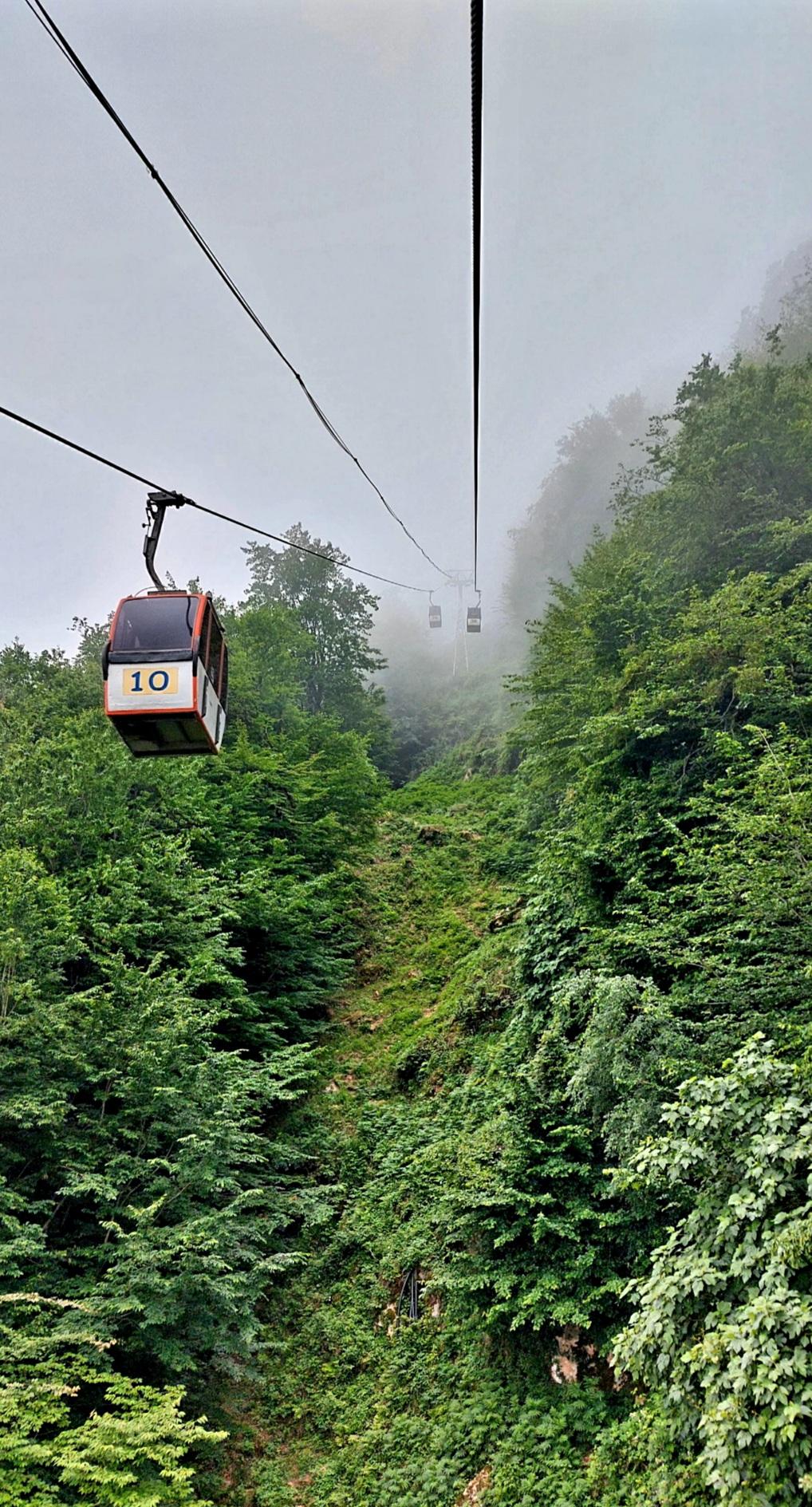 عکس تله کابین رامسر