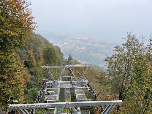 عکس تله کابین رامسر