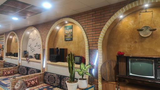 عکس رستوان و سفره خانه سنتی بابا سلطان
