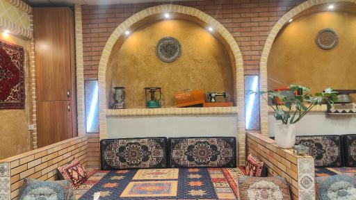 عکس رستوان و سفره خانه سنتی بابا سلطان