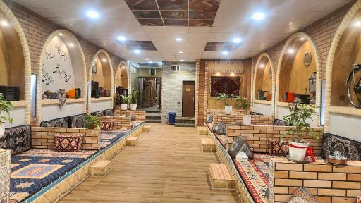 عکس رستوان و سفره خانه سنتی بابا سلطان