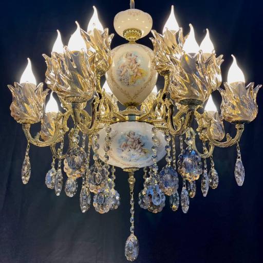 عکس تولیدی نگین لوستر