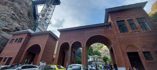 عکس طاقی ورودی دربند