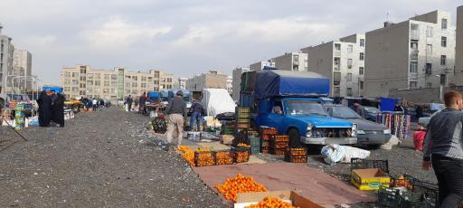 عکس دوشنبه بازار شهرک علائین 