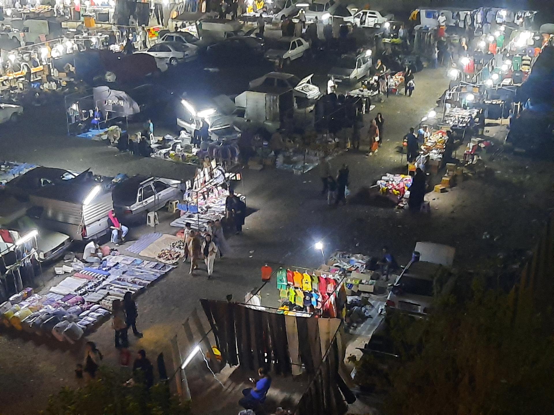 عکس دوشنبه بازار شهرک علائین 