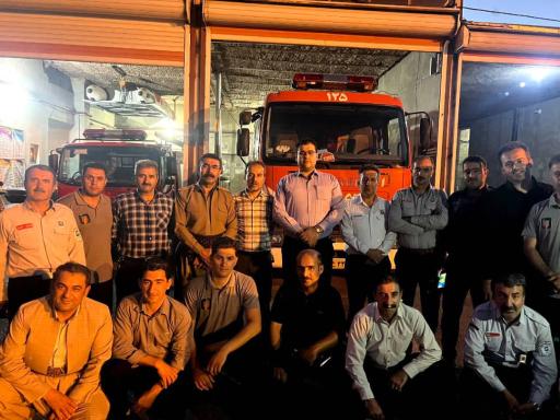 عکس ایستگاه مرکزی سازمان آتش‌نشانی