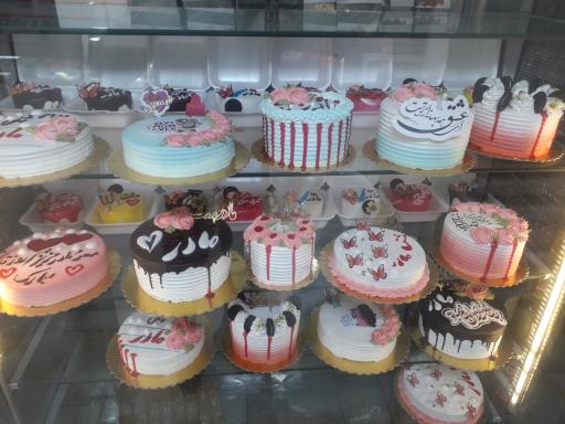 عکس شیرینی جام عسل افشار