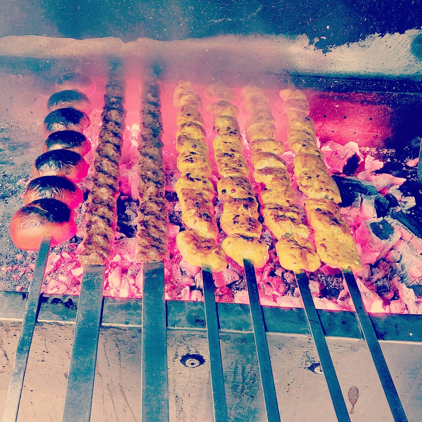 عکس نان داغ کباب داغ ارم